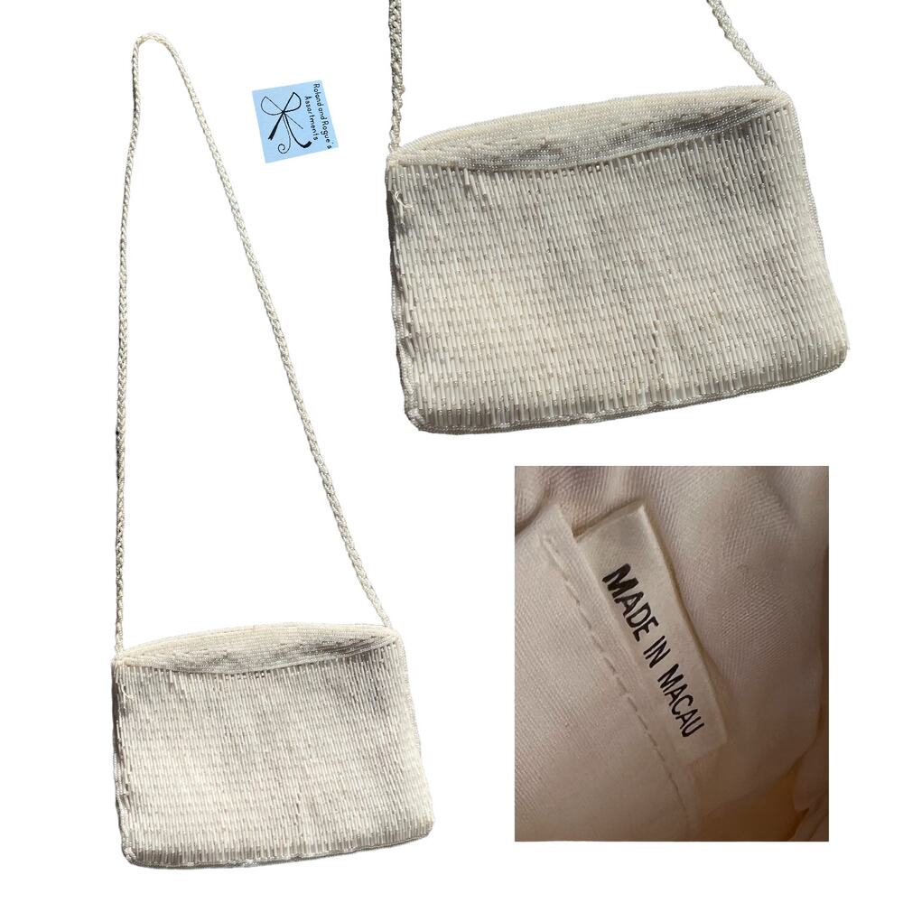 Vintage Beaded Crossbody Purse